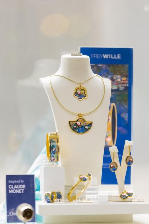 【FREYWILLE】纪念莫奈•橘园系列珐琅珠宝 商品图0