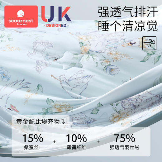 科巢蚕丝新生婴儿薄被子夏凉被宝宝专用小盖毯a类空调被四季通用 商品图1