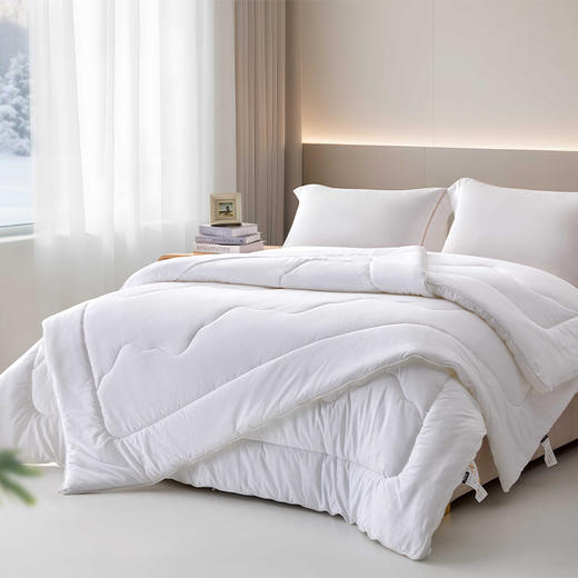 多喜爱 馨柔舒适亲肤被系列 春秋被/子母被（拉链款）hl【全棉提花】【加厚柔暖】【蓬松饱满】【立高工艺】A类 精致绗缝 包边工艺 厚度可选 商品图8