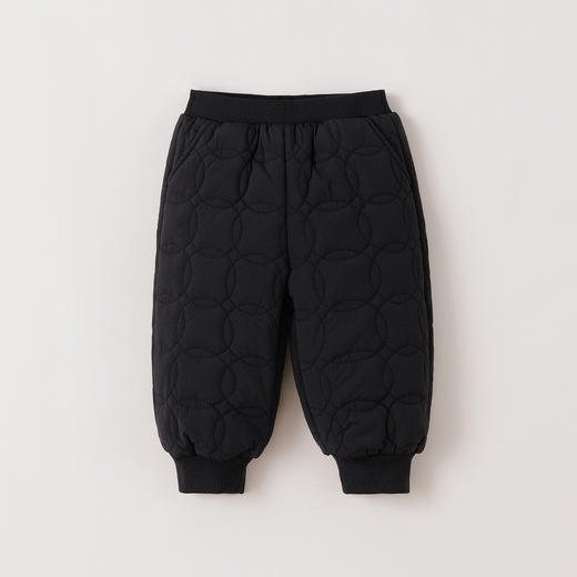 【无氟防泼水】马克珍妮男童铜钱绗缝束脚小棉裤2025年冬装新款551363 商品图1