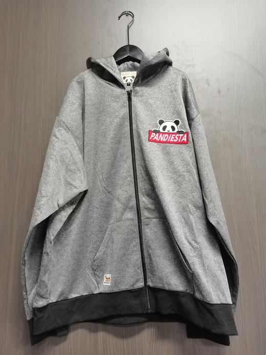 小熊猫连帽拉链长袖外套 商品图2