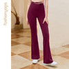 凡圣瑜伽系带喇叭长裤FC15951W、系带喇叭九分裤FC15951WJD 商品缩略图5
