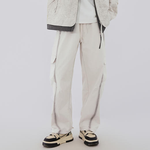 【新品上新】HX 秋季弯刀休闲长裤C203530006101 商品图2