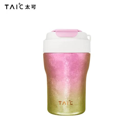 TAIC太可纯钛双层焕彩吸管咖啡杯女士高颜值轻奢便携随行可拎水杯 商品图2