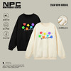 NPC潮牌果冻logo装饰圆领卫衣冬季宽松抓绒潮趣系列国潮NP3BST02 商品缩略图0