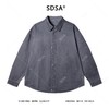 C53200SDSA男士秋冬新款痞帅男装极简风扎染设计长袖衬衫休闲时尚衬衣 商品缩略图1