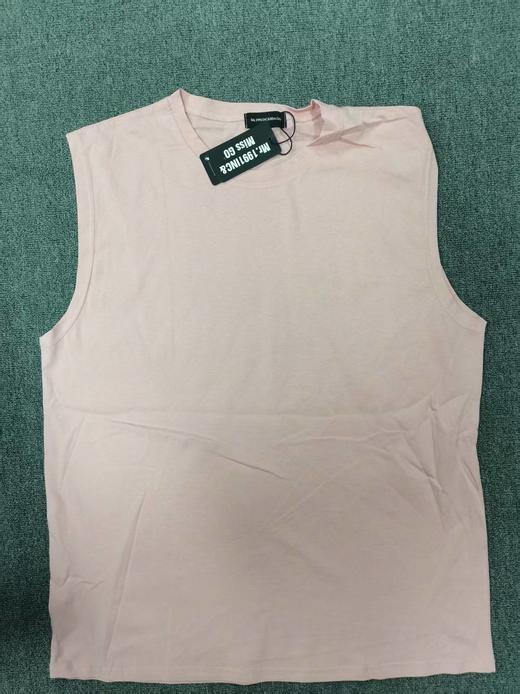 休闲简约无袖T恤背心 商品图0