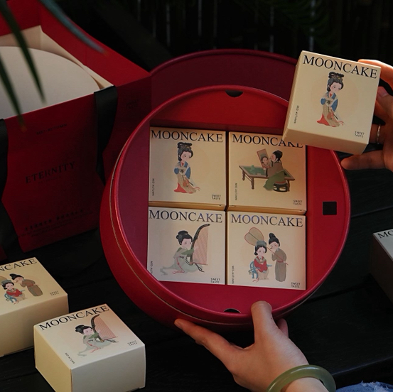 礼遇中秋·文创宫廷月饼（8粒装）