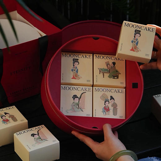 礼遇中秋·文创宫廷月饼（8粒装） 商品图0