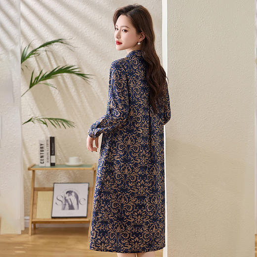 HR ZYF8828气质时尚潮流法式连衣裙 商品图1