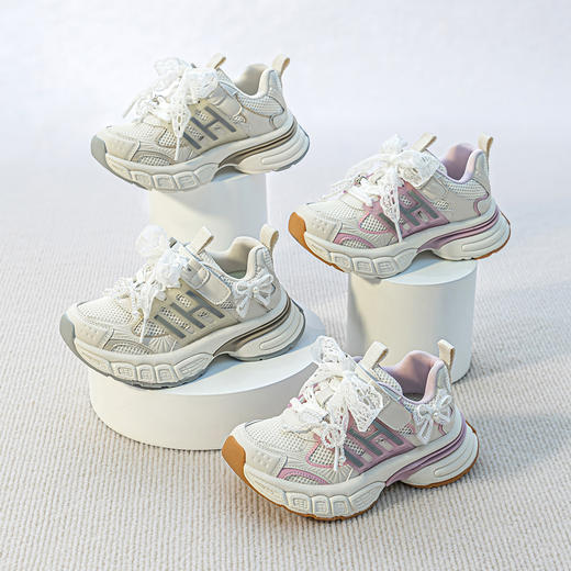 ANNIL/安奈儿童鞋韩系女童春秋软底跑步透气休闲运动鞋儿童鞋子HG5305548 商品图3