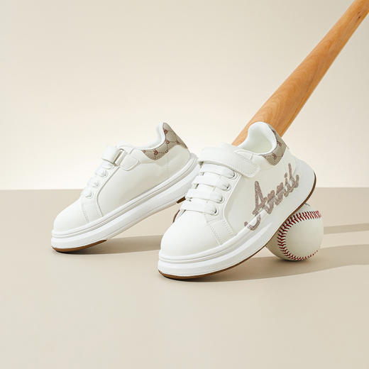 ANNIL/安奈儿童鞋韩系男女童新款时尚软底板鞋HM5304579 商品图2