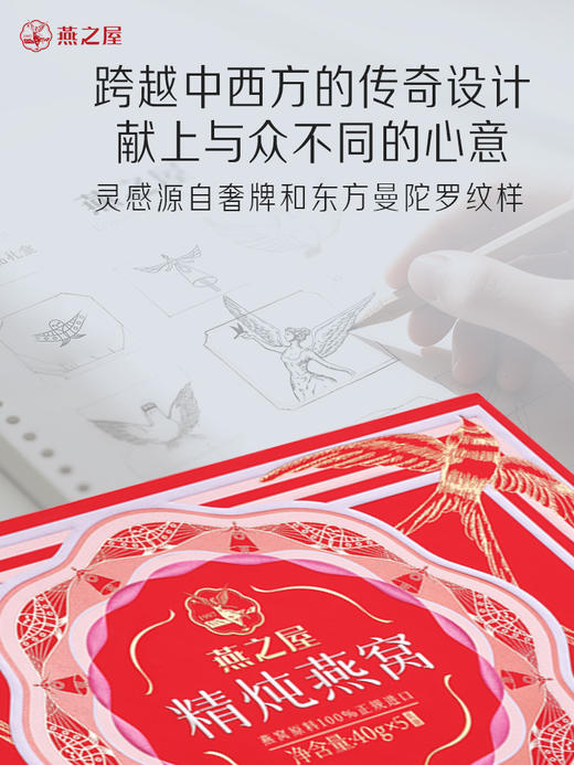 【+199元换购🔥精炖礼盒5瓶装】燕之屋精炖燕窝40g*5瓶装礼盒（送礼长辈｜送家人｜送朋友） 商品图1