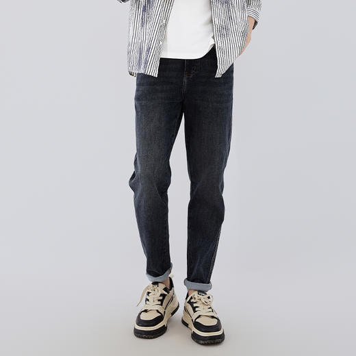 【新品上新】HX 秋季水洗牛仔长裤S201533074101 商品图0