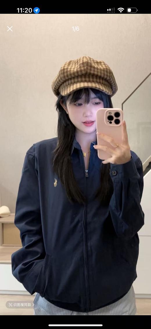 拉家 休闲纯色外套（波哥穿M码） 商品图7