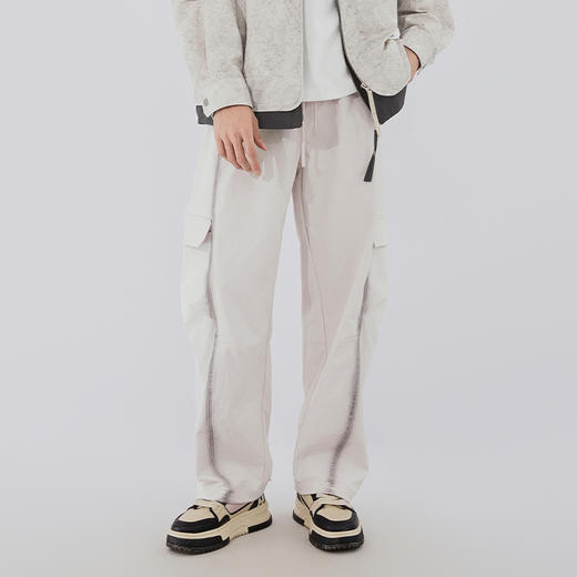 【新品上新】HX 秋季弯刀休闲长裤C203530006101 商品图1