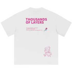 VANQ RIDGE万重M4P魔术贴版T恤-白/黑/米白/紫