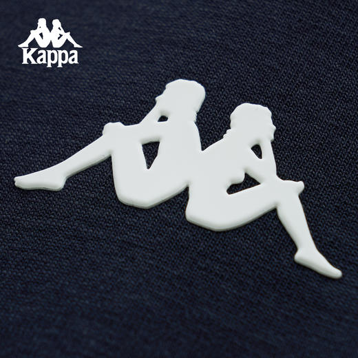 Kappa 25年新款 藏蓝色宽松直筒藏裤 女K0F82AK47 商品图1