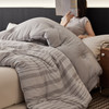 顶柔 日系条纹抗菌纤维被-BX2235 商品缩略图5