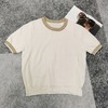 RM716#撞色圆领短袖T 商品缩略图0