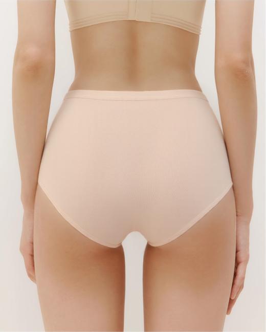 【3条装】 7A呵护纯色棉质内裤 亲肤云感棉 舒适透气 高腰版型 弹力足 不卡档 不夹PP 商品图10