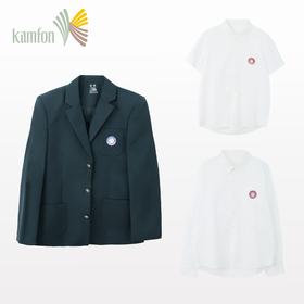 【珠海电台】容闳公学/小学 灰绿外套&衬衫