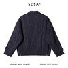 J53026SDSA男士秋冬新款痞帅男装时尚美式铆钉拉链翻领夹克百搭宽松外套 商品缩略图5