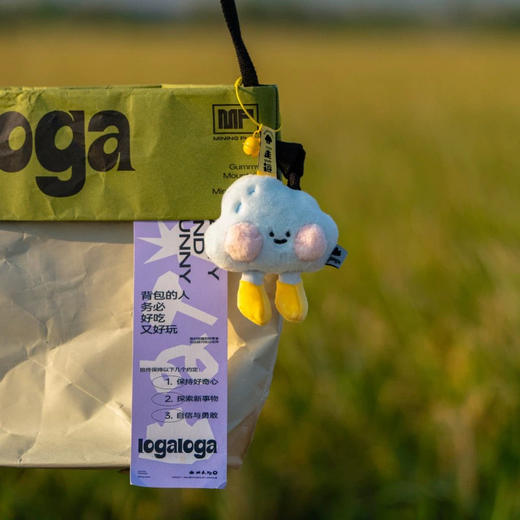 logaloga多云转晴 云朵毛绒挂件 商品图2