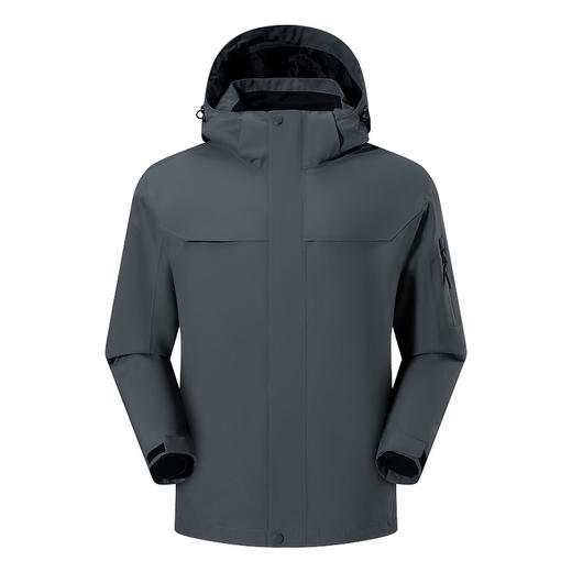 朱雀冲锋衣登山服 户外国标防水三合一防风登山服外套 男女同款国庆出游 商品图8