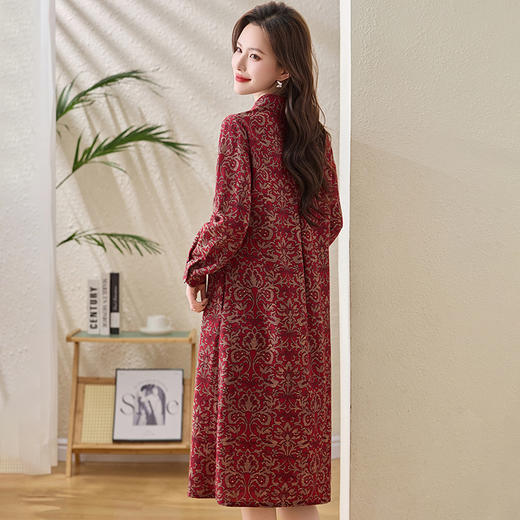 HR ZYF8828气质时尚潮流法式连衣裙 商品图2