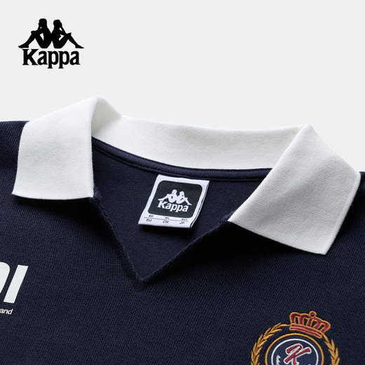 Kappa 25年秋季新款 休闲翻领针织套头衫女K0F82WT07 商品图2