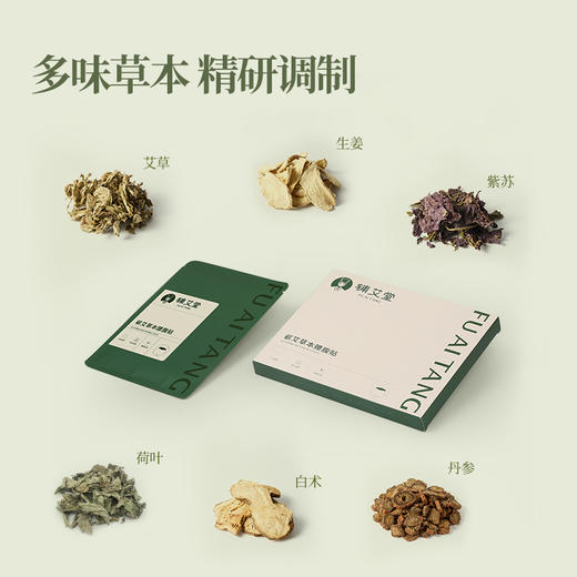 【腰腹贴】蕲艾草本 多个穴位一贴搞定 商品图3