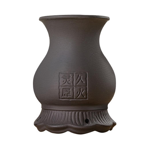 新款【4cm艾条款灵犀灸杯】艾灸罐砭石紫砂莲花灸杯全身通用多功能美容院医馆同款家用 商品图4