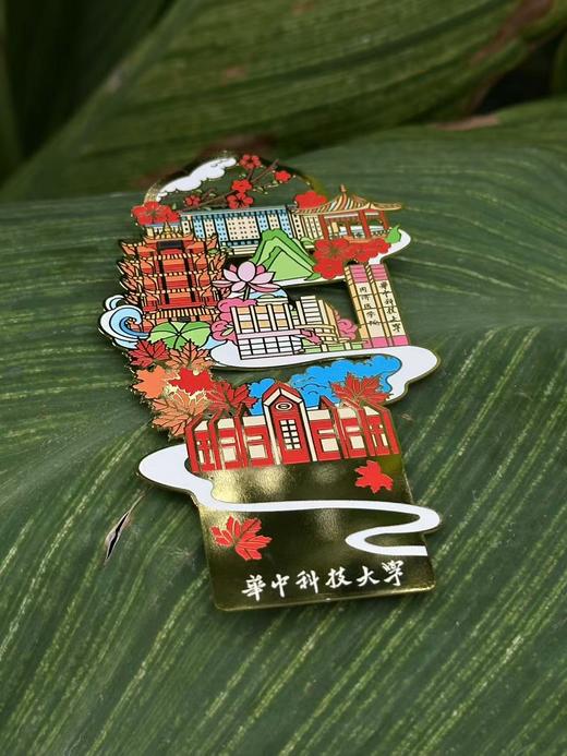 华科大校园风光镂空书签 商品图4