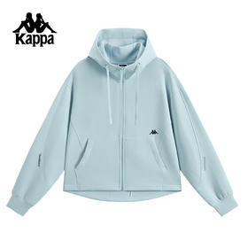 Kappa 25年秋季新款 连帽针织开衫外套 女K0F82MK40