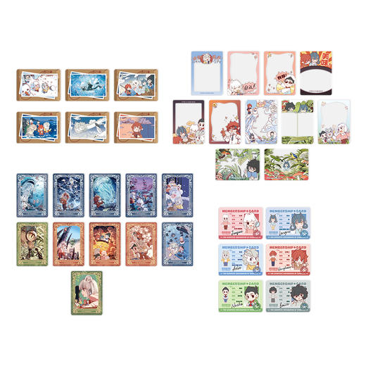 《非人哉官方店》科学探险队收藏卡盲盒烫金可撕拉动漫周边身份卡牌 商品图4