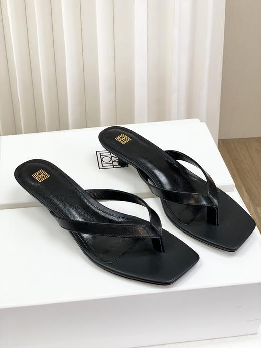 T**oteme 时尚猫跟夹趾拖鞋 商品图6