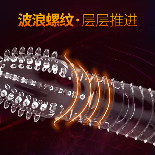 名流狼牙套避孕套安全套套加长加粗颗粒螺纹玻尿酸20只+狼牙4只男成人 商品图4