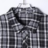 C53063SDSA男士秋冬新款痞帅男装潮牌撞色格纹格子长袖衬衫宽松潮流衬衣 商品缩略图2
