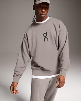 昂跑 Club Crew 男款运动风柔软亲肤休闲圆领卫衣