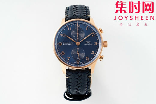 IWC万国 新款AZ葡萄牙计时系列腕表 葡计透底 新款背透葡计 编织带 男士腕表 商品图0