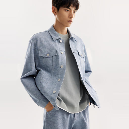 【男装】【商场同款】麦檬春秋无里小外套9G1210131 商品图0