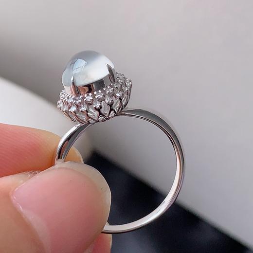 蛋面翡翠戒指 商品图4