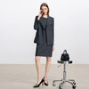 IWY/高级感灰色西装套裙女秋季新款总裁正装通勤职场工作服C2352+Q1442 商品缩略图4