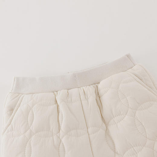 【无氟防泼水】马克珍妮男童铜钱绗缝束脚小棉裤2025年冬装新款551363 商品图3