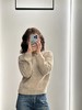 TY406-CELINE赛琳 SS24 纯色高领套头罗纹长袖毛衣 女款 米白色  (PG*MM) 9.10直播款 商品缩略图0