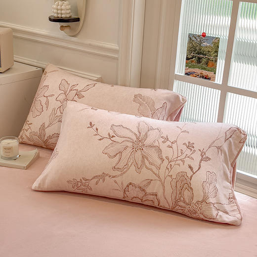 自然醒A版纯棉磨毛B版高克重牛奶绒系列单被套QJ 商品图11