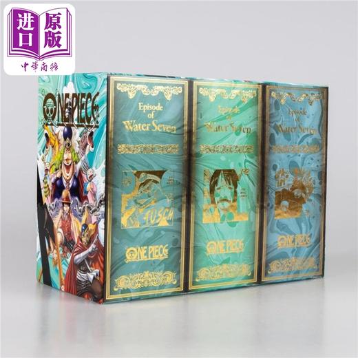 【中商原版】【德文版】海贼王套盒 水之七岛篇 33-45卷 One Piece Sammelschuber 4  Water Seven 德文原版 Eiichiro Oda 商品图8