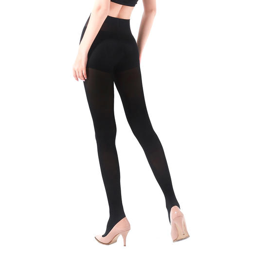 厚木Atsugi 【1条装*2】秋季天鹅绒 110D/140D 微透高腰修身连裤袜压力提臀修身弹力紧身打底裤袜 AM1800/AM1801 商品图7