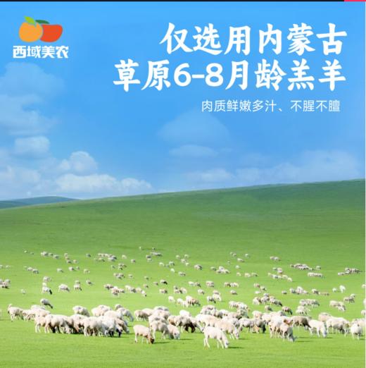 西域美农内蒙草原羊腿1kg熟制烤羊腿 全熟 商品图3